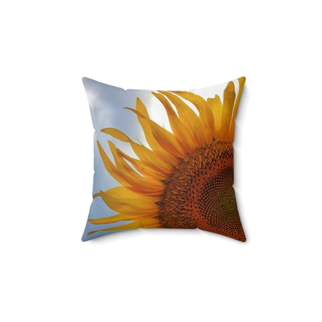 Spun Polyester Square Pillow