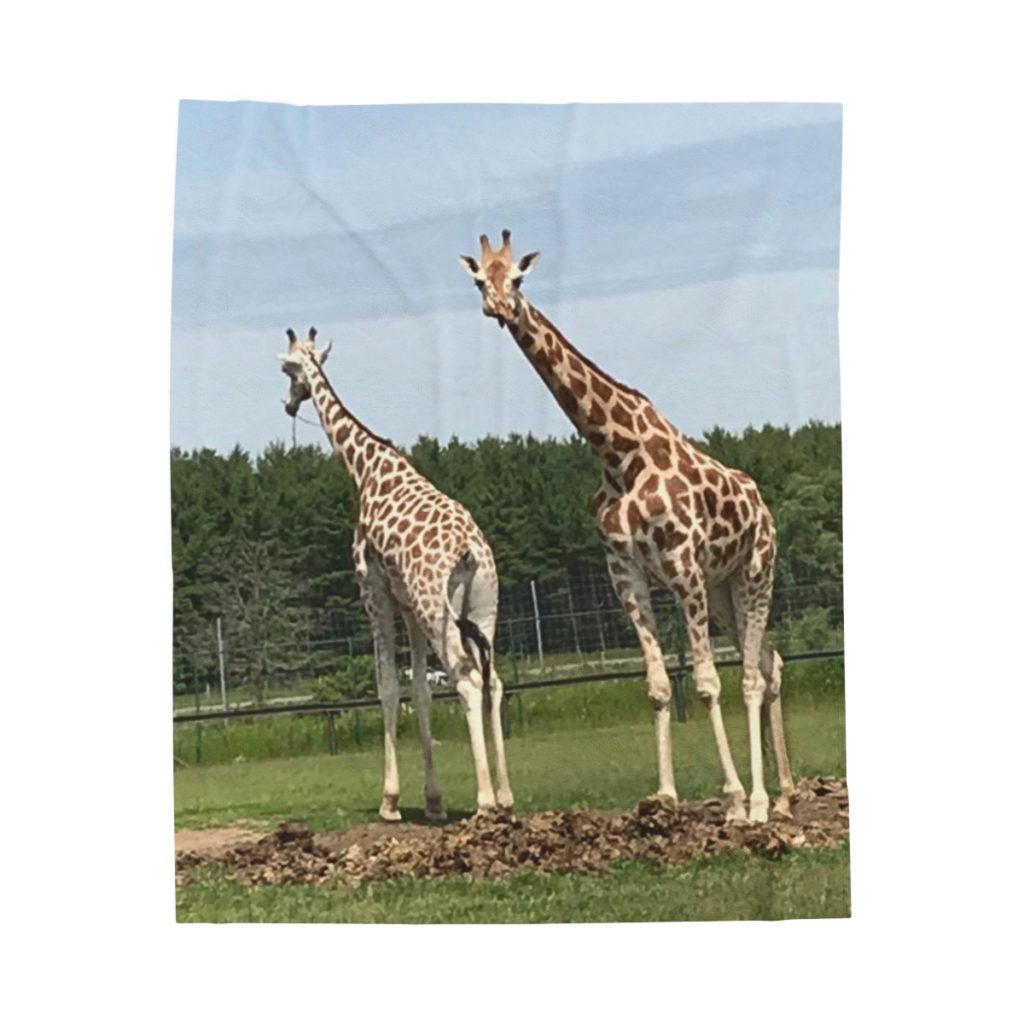 Wildlife Velveteen Plush Blanket